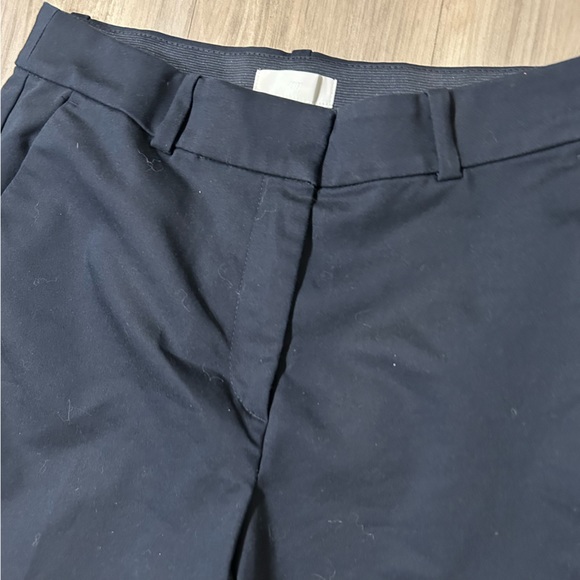 H&M Navy Straight Chino Pants Women’s 8 - Picture 3 of 4